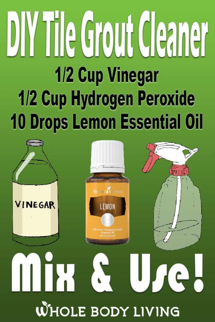 DIY Tile Grout Cleaner Whole Body Living and Tara's Keto Kitchen