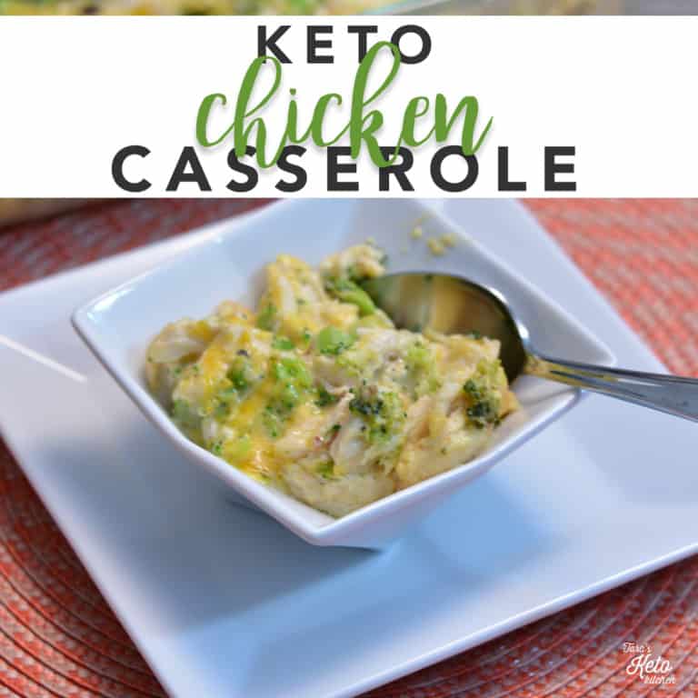 Keto Chicken Casserole from Tara's Keto Kitchen