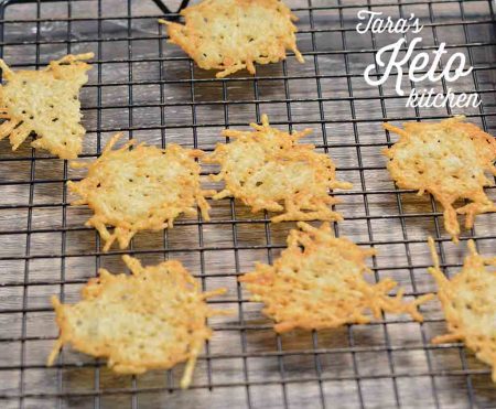 keto Parmesan chips