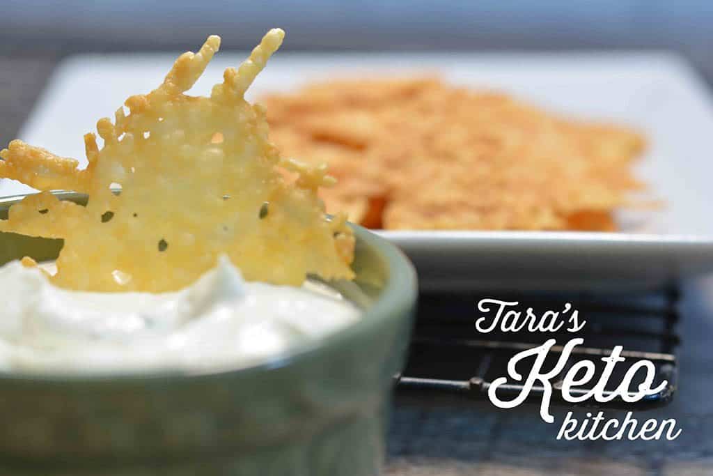 chips de parmesan keto