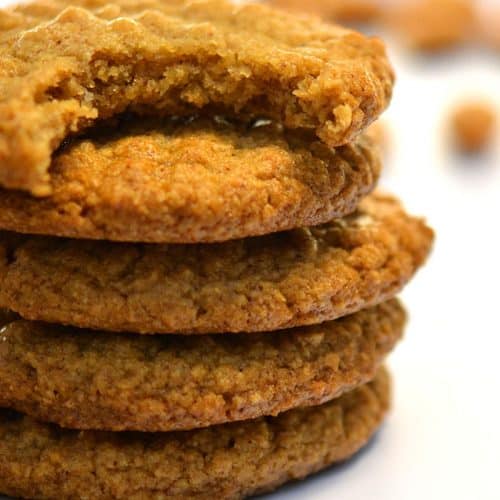 Keto Almond Butter Cookies (GrainFree) from Tara's Keto Kitchen