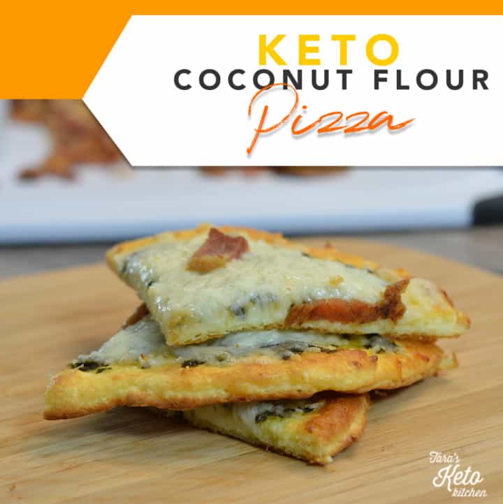 Keto Coconut Flour Pizza Crust (Easy Keto Pizza Recipe)
