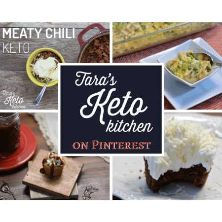 tara's keto kitchen is on pinterest with keto recipe boards