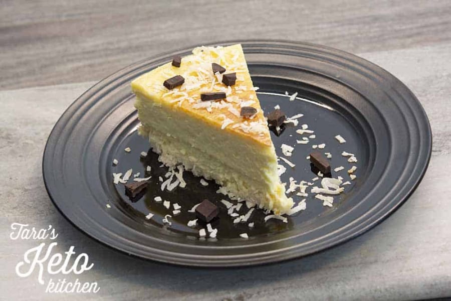 Keto Coconut Cheesecake Crust Whole Body Living and Tara's Keto Kitchen