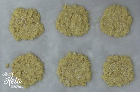 Keto Hamburger Buns ready to bake