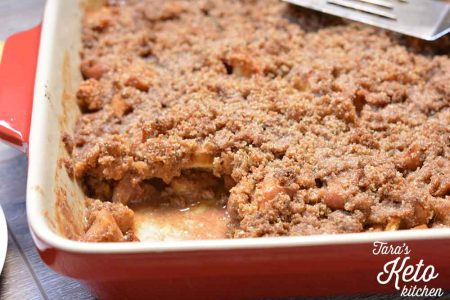 Low Carb Apple Crisp Recipe: Grain Free, Added Sugar-Free