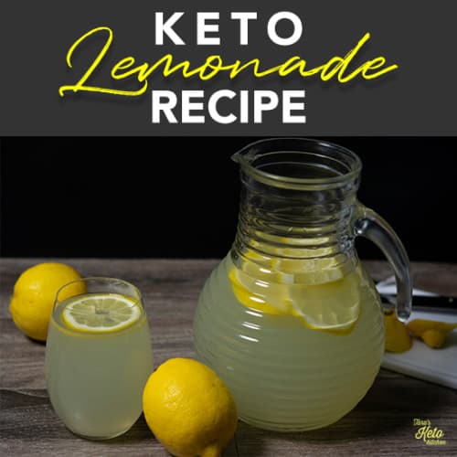 Keto Lemonade Recipe Sugar Free Lemonade WITHOUT Artificial Sweeteners