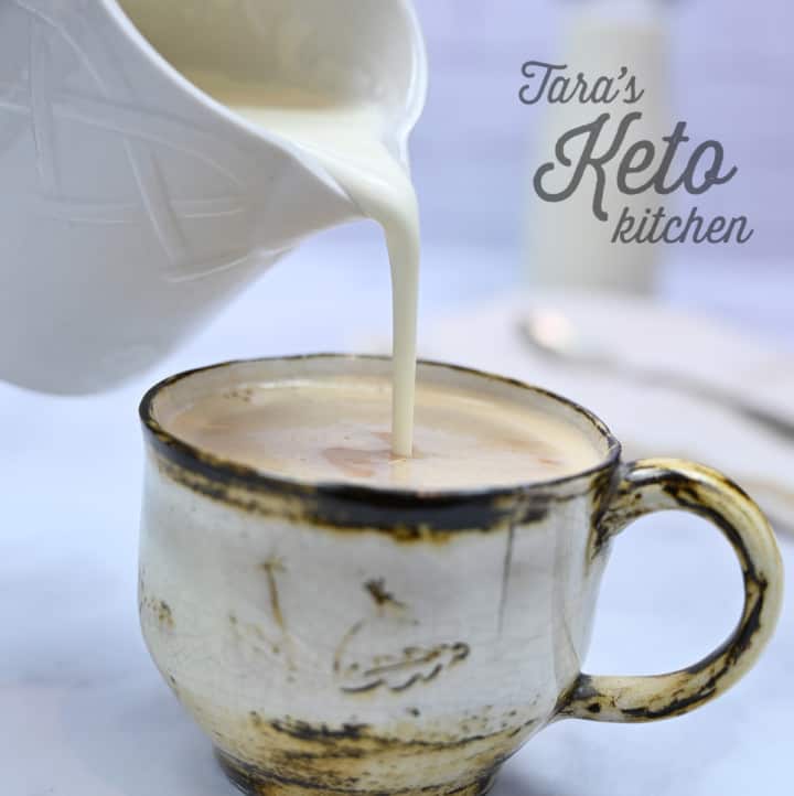 Vanilla Keto Coffee Creamer Recipe 0 carb Tara's Keto Kitchen