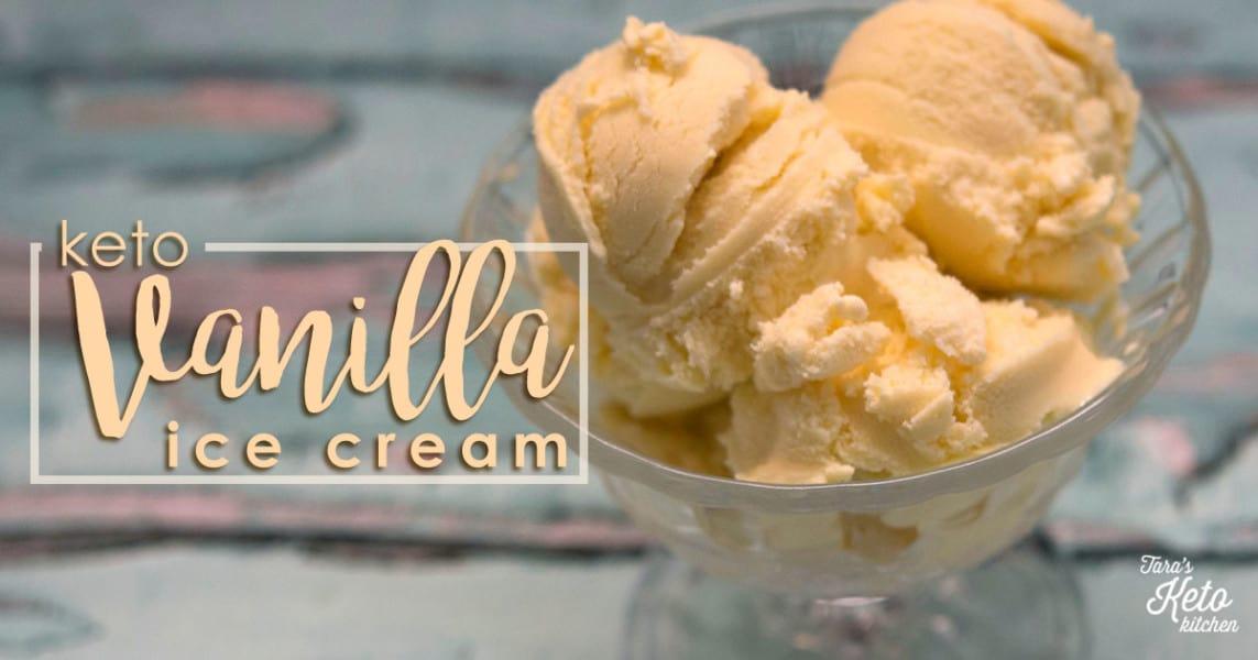 Keto Vanilla Ice Cream Learn How To Make Scoopable Keto Ice Cream