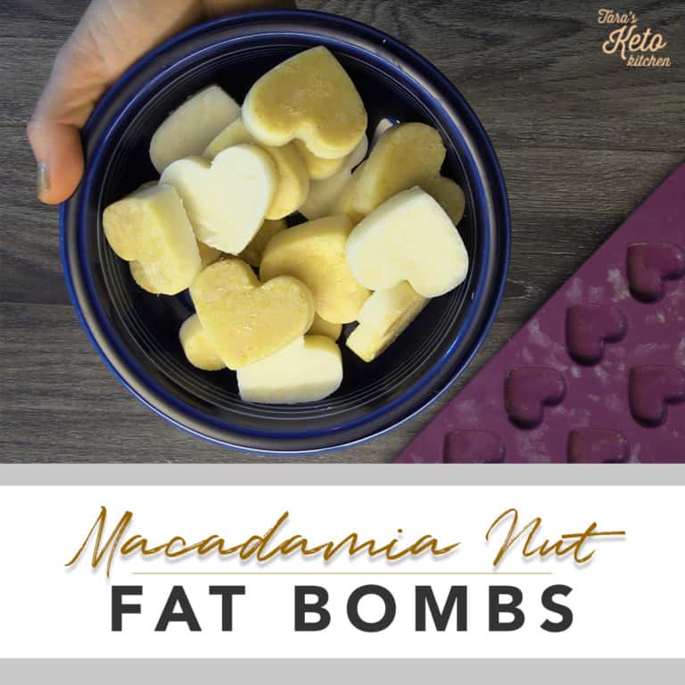 Macadamia Nut Fat Bomb Recipe Tara's Keto Kitchen