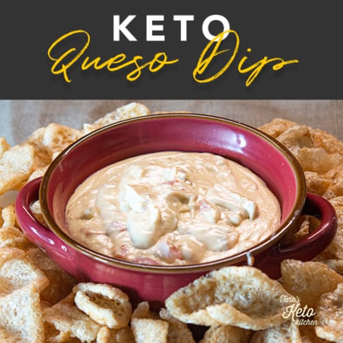 Easy Keto Queso Dip A Keto Recipe by Tara's Keto Kitchen