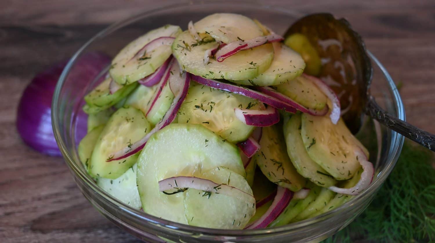 Keto Cucumber Salad