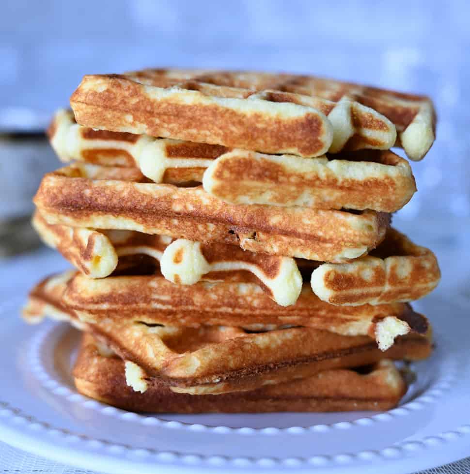 The BEST Keto Waffles on the Perfect Keto Waffles