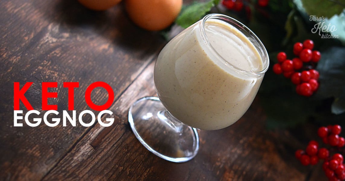 Keto Eggnog from Tara's Keto Kitchen